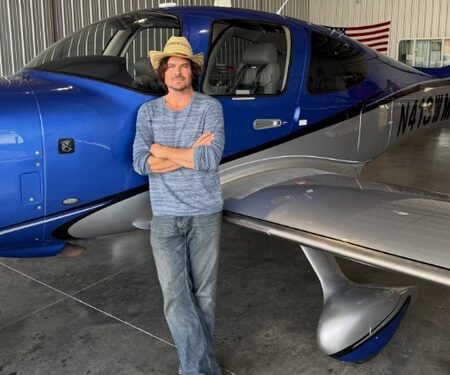 Ian Somerhalder marks Aviation Day, flips through photos from his aviation journey