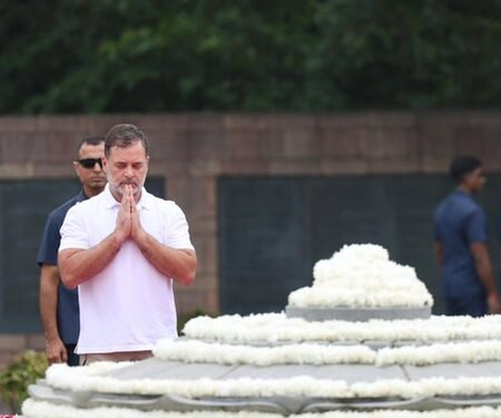 Resolve to build India of your dreams will continue to guide me: Rahul Gandhi on Rajiv Gandhi’s birth anniversary