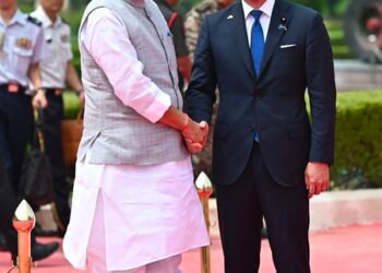 Japanese Defence Minister receives warm welcome in Delhi, to hold talks with Rajnath Singh