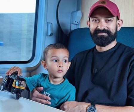 Vikrant Massey shares glimpse of son’s obsession with Mumbai auto-rickshaws even while vacationing in Norway