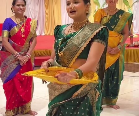‘Aai Kuthe Kaay Karte’ fame Apurva Gore celebrates first ‘Mangala Gaur’ post marriage