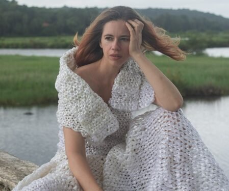Kalki Koechlin ditches fabric as she dons dress made from plastic bags