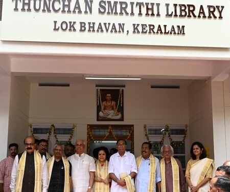 From shelves to knowledge hub, Kerala Lok Bhavan’s public library with 10,000 books opened