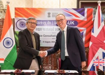 India-UK review defence industrial cooperation and ten-year road map