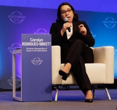 Guyana’s Rodrigues-Birkett emerges top candidate for UN Secretary General in informal UNSC poll