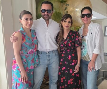 Saba Pataudi reacts to Kareena Kapoor’s pregnancy rumours, reveals she wants sister Soha to have a second baby
