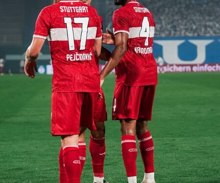 Pejcinovic treble fires Stuttgart into German Cup second round