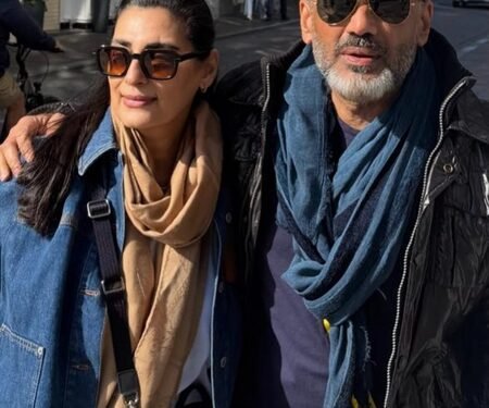 Suniel Shetty says ‘Tough Keeping up with you’ as he wishes wife Mana on her birthday