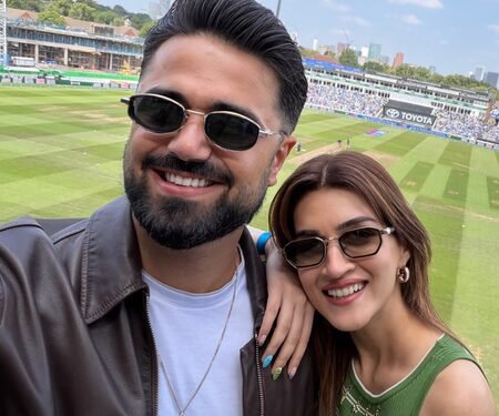 Kriti Sanon captures fond memory with rumoured beau Kabir Bahia from the cricket ground