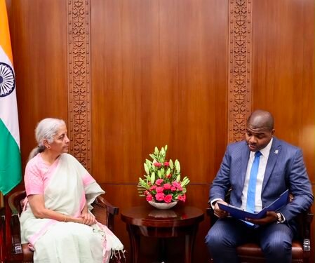 British Virgin Islands Premier meets FM Sitharaman