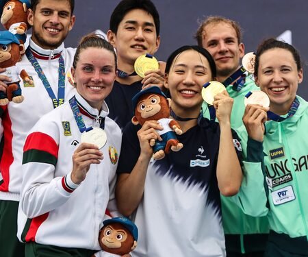 South Korea wins mixed relay gold at Modern Pentathlon World Championships