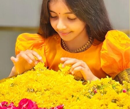 Asin treats fans to pics of daughter on Onam amid concerns over her prolonged social media absence