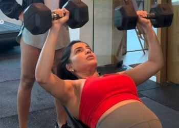 Samantha Ruth Prabhu shares a glimpse of her pregnancy workout: ‘Training looks a different these days’