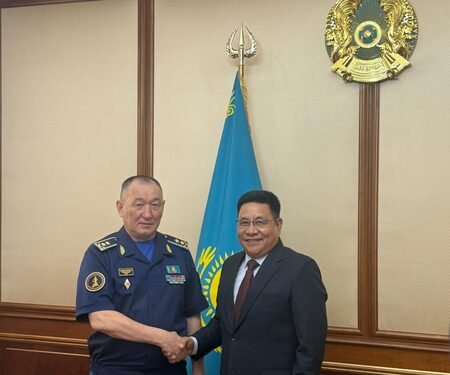 Indian envoy meets Kazakh Defence Minister, discusses ways to deepen bilateral defence cooperation
