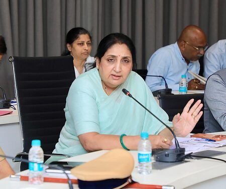 Agencies should work in tandem for overall development of Chakan industrial area: DCM Sunetra Pawar