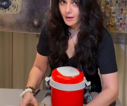Preity Zinta relishes her favourite Kadhi Chawal in Paris while down with fever