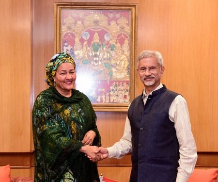 EAM Jaishankar discusses various issues with UN Deputy Chief