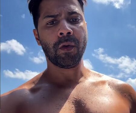 Varun Dhawan shares shirtless workout video from Bali, says ‘It’s 35 degrees out here’