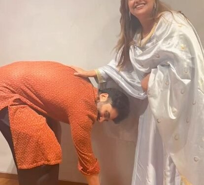 Deepshikha Deshmukh ties rakhi to Jackky Bhagnani: Happy Raksha Bandhan to my first baby