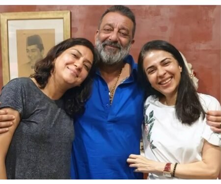 Sanjay Dutt says, ‘Grateful for the bond we share’ as he wishes Rakhi to sisters Priya & Anju
