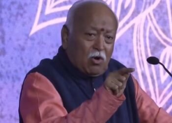 RSS chief Bhagwat calls for sustainable living at Universal Oneness Celebration in US