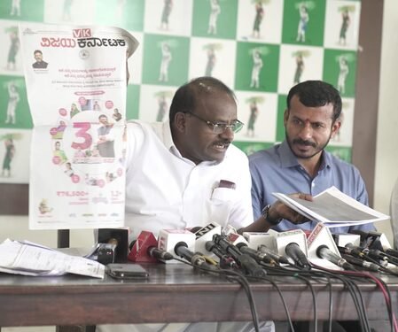 Kumaraswamy slams Rahul Gandhi’s silence over KPSC recruitment scam