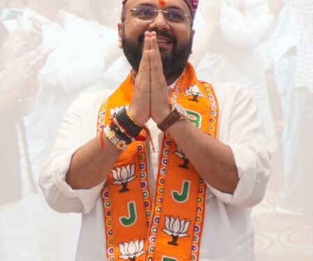 Vadodara MP Hemang Joshi takes charge as BJYM National President
