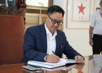 Kiren Rijiju visits Museum of Yugoslavia, pays tribute to Tito ahead of NAM meeting in Belgrade