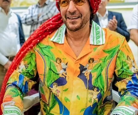 Chunky Panday channels his inner kid in a candy store as he returns to Vadodara