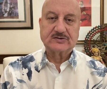 Anupam Kher announces his landmark 555th film, says he’ll reveal details ‘at right time’