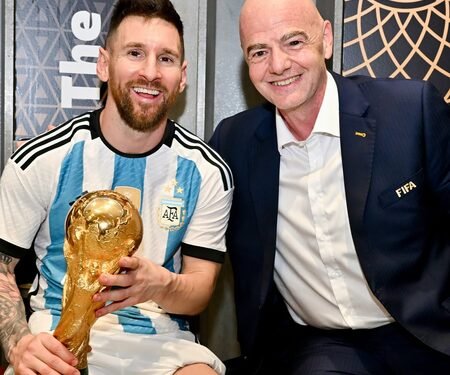 FIFA Prez Infantino hails Messi’s ‘extraordinary career’ after Argentina great’s retirement