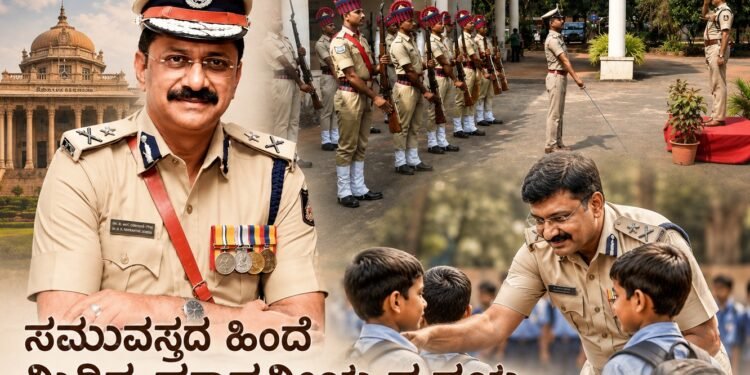 ‘Mother’s heart’ behind the uniform: Ravikanthe Gowda’s policing story