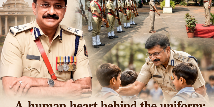 A human heart behind the uniform: Ravikanthe Gowda begins a new chapter