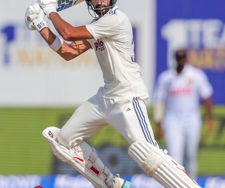 1st Test: Padikkal’s maiden Test century helps India dominate proceedings against Sri Lanka