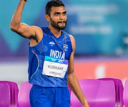 Asian Games: Sarvesh bags men’s high jump silver, Parul wins women’s 3000m Steeplechase bronze