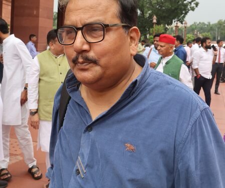 Manoj Jha seeks PM Modi’s intervention after building collapse in Delhi