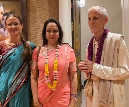 Hema Malini recalls spiritual memories from her first visit to ISKCON’s New York temple