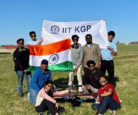 IIT Kharagpur soars high in maiden appearance at AIAA Design/Build/Fly competition