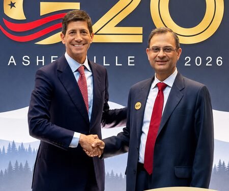 RBI Governor meets US Fed chief Kevin Warsh at G20 meet
