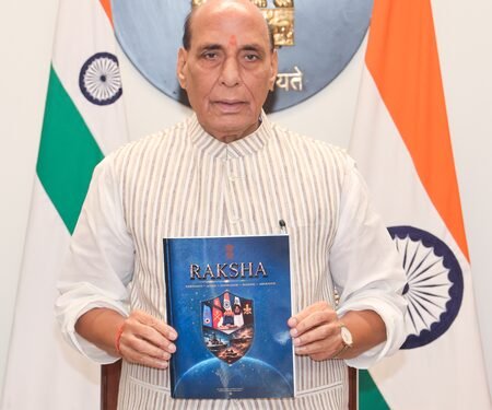 Rajnath Singh unveils ‘RAKSHA’ defence diplomacy document