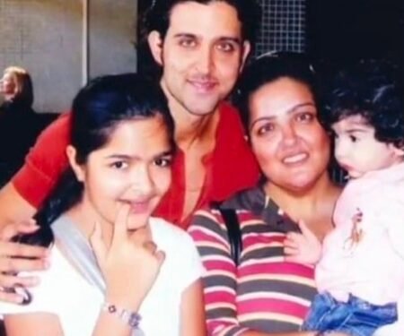 Hrithik Roshan’s sister Sunaina shares a throwback pic of her brother with the kids