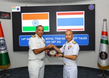 Navies of India and Thailand reaffirm commitment to capacity building, training