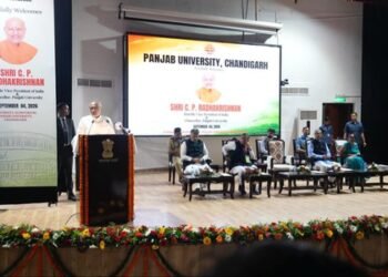 V-P Radhakrishnan calls for collective efforts to transform Panjab University into world-class institution