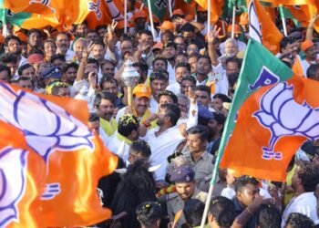 Karnataka: BJP padayatra’s fourth day ends; Vijayendra slams Cong govt over ‘Five Guarantees’