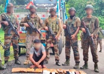 Drugs, arms seized in Assam, Manipur during joint operations
