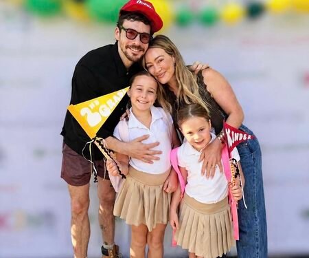 Hilary Duff gets emotional as kids start kindergarten, son enters ninth grade