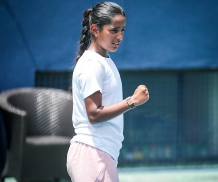 Shreeniti completes golden double, Fazal wins boys’ title at KSLTA World Tennis Junior J30