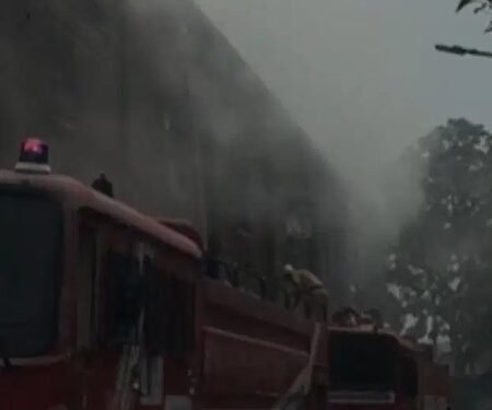 Kolkata’s closed chemicals factory hit by blaze, no casualties reported