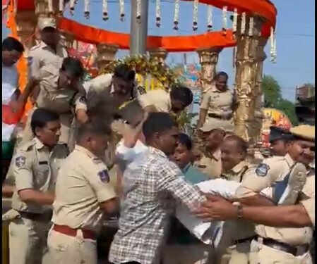 Hyderabad police foil attempt by BJP to take out rally to Charminar