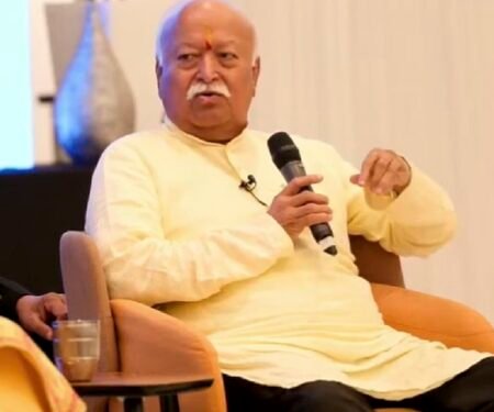 Pure, noble love basis of RSS work: Mohan Bhagwat rejects ‘immense hatred’ claims at London event